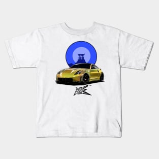 nismo 350z pearl yellow Kids T-Shirt